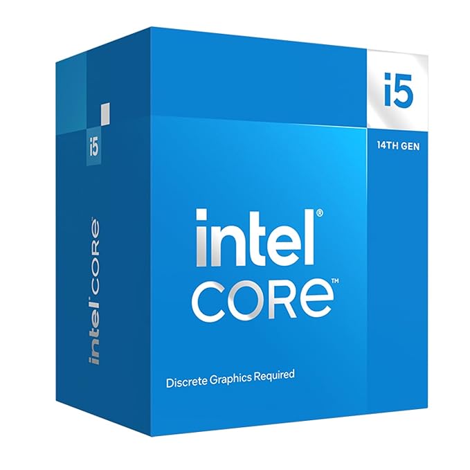 Intel Core I5-14400F Desktop Processor Fc-Lga16A 10 Cores(6 P-Cores + 4 E-Cores) Up to 4.7 Ghz