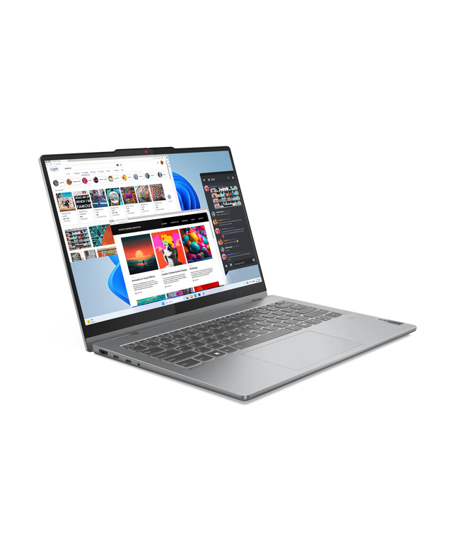 Laptop Lenovo (83KX004QIN) - i5-13420H |16 GB Ram | 512 GB SSD | Win11+MSO'24| 14" WUXGA IPS Touch | Luna Grey