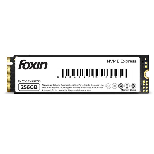 FOXIN SSD 256 GB NVME | Internal Solid State Drive with Micron Chipset, SMI controller, M.2 PCIE 3.0 interface | Ultra-low Power Consumption | Read/Write Speed Upto 3200/2700 MB/s | 5 Yrs Warranty