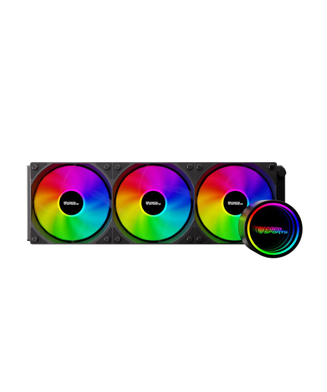 FREEZE 360 ARGB 360mm AIO Liquid CPU Cooler black