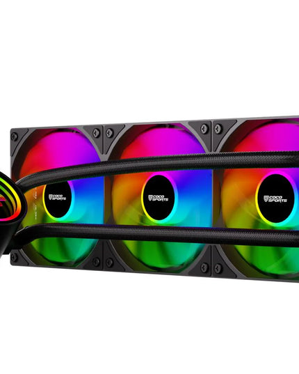 FREEZE 360 ARGB 360mm AIO Liquid CPU Cooler black