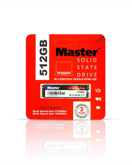 Master Memory 512GB-M.2-SATA-SSD 512 GB Desktop, Laptop, All in One PC's Black SATA Internal Solid State Drive (SSD) (512GB-M.2-SATA-SSD) (Interface: SATA, Form Factor: M.2)