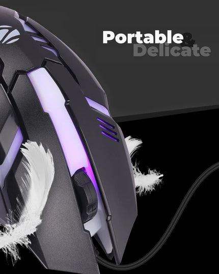 ZEBRONICS ZEB-SCORPIO Wired Ambidextrous Optical Gaming Mouse  (USB 2.0, USB 3.0, Black) FREE LOTTERY TICKET WITH EVERY PURCHASE