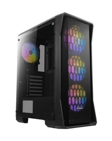 ANTEC NX Series NX360 Elite, High-Airflow Mesh Front Panel, 4 x 120mm RGB Fans Included, Tempered Glass Side Panels, 360mm Radiator Support, Mid-Tower ATX Gaming Case
