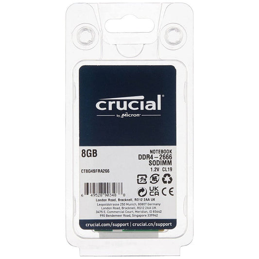 Crucial 8GB laptop ram DDR4