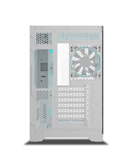Ant Esports Crystal ARC Gaming Cabinet - White