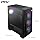MAG Forge 130A Airflow - Mid-Tower PC Case - High Airflow, ATX Capacity, 240 mm Radiator, Four Pre-Installed Auto-RGB Fans, Tempered Glass Side Panel - Black