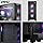 MAG Forge 130A Airflow - Mid-Tower PC Case - High Airflow, ATX Capacity, 240 mm Radiator, Four Pre-Installed Auto-RGB Fans, Tempered Glass Side Panel - Black