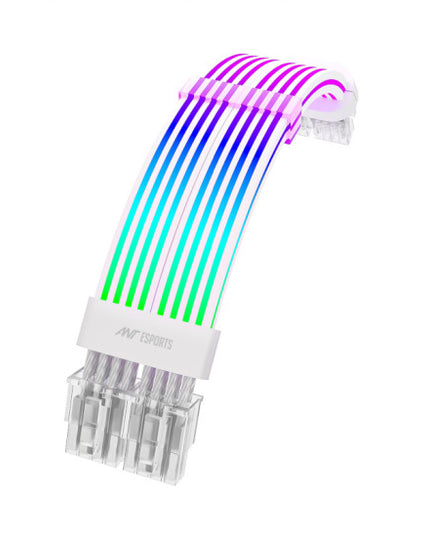 Ant Esports NEON GLOW 8PIN X2 ARGB Extension Cable