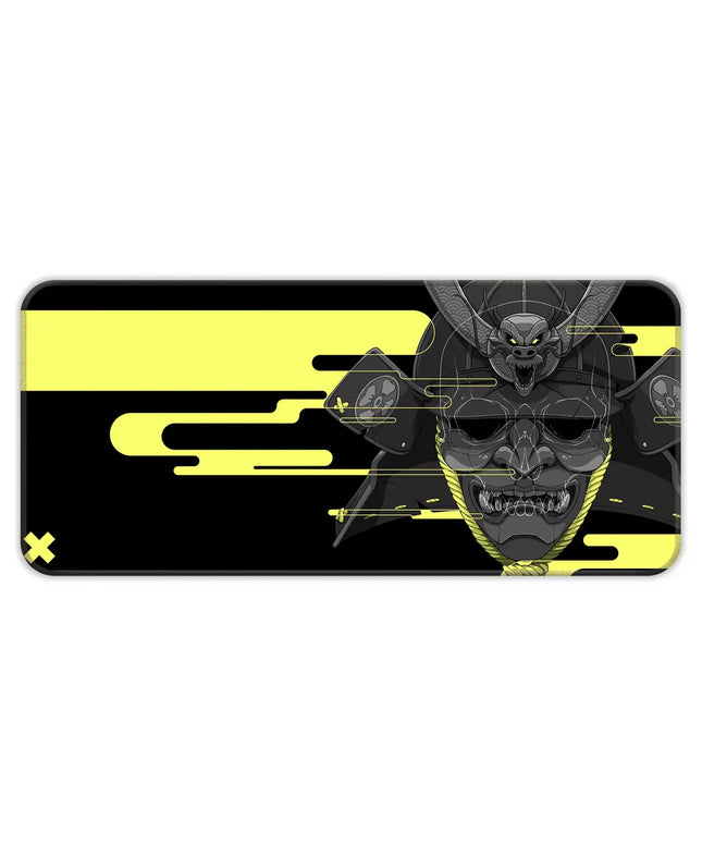 Cyber Oni - Yellow - XXL Mousepad