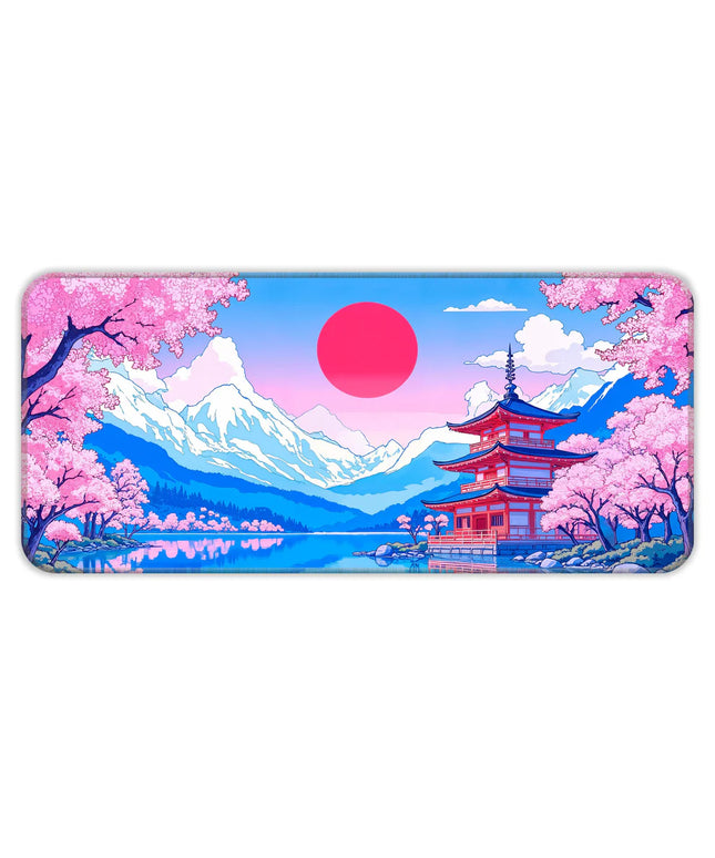 Japanese Temple - XXL Mousepad