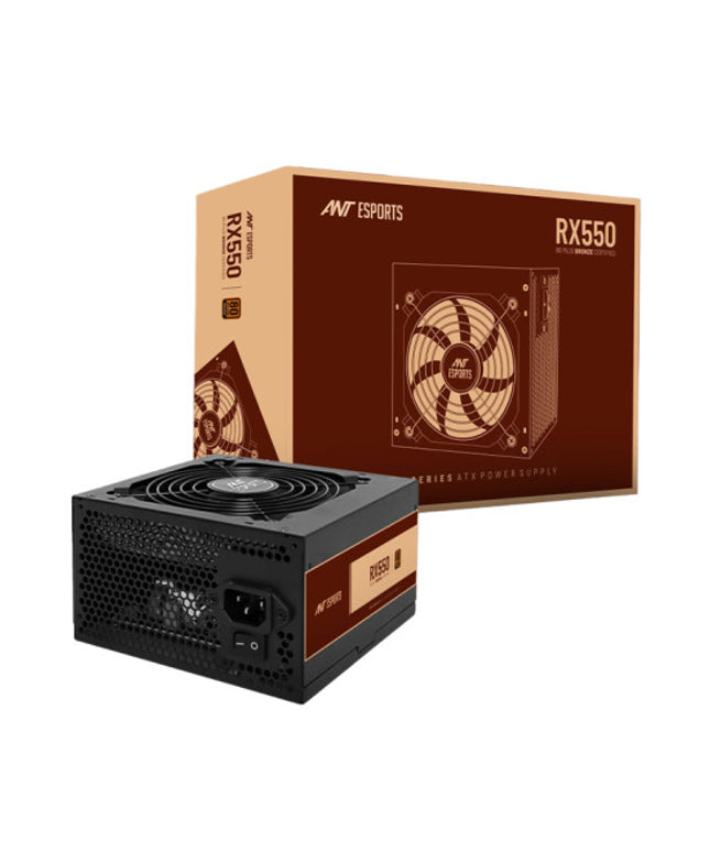 Ant Esports RX550 550W 80 Plus Bronze Power Supply