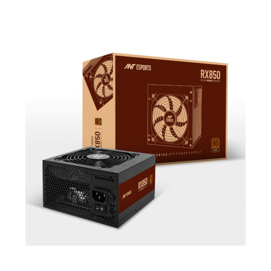 nt Esports RX850 - 80 Plus Bronze Certified 850 Watt Non-Modular Power Supply