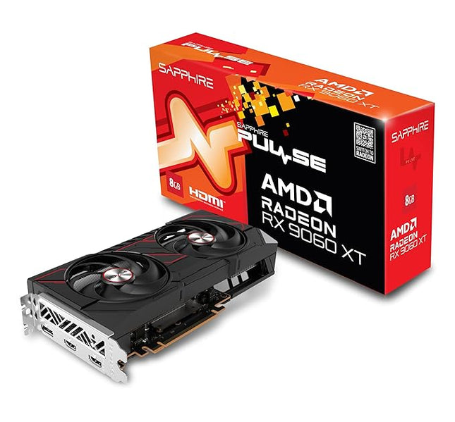 Sapphire Pulse AMD Radeon™ RX 9060 XT Gaming OC 8GB Dual HDMI/DP