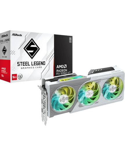 ASRock AMD Radeon RX 9060 XT Steel Legend OC 8GB GDDR6