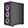 TAG Gamerz Stellar Elite Mid Tower Computer Case/Gaming PC Cabinet, Mesh Front with Oak Wood Accents, 4X 120mm Pre-Installed ARGB Fans, Supports ATX, M-ATX, ITX, 360mm Radiator, Thick Tempered Glass