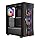 TAG Gamerz Stellar Elite Mid Tower Computer Case/Gaming PC Cabinet, Mesh Front with Oak Wood Accents, 4X 120mm Pre-Installed ARGB Fans, Supports ATX, M-ATX, ITX, 360mm Radiator, Thick Tempered Glass