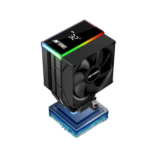 Ant Esports V4 Digital ARGB Air CPU Cooler - Black