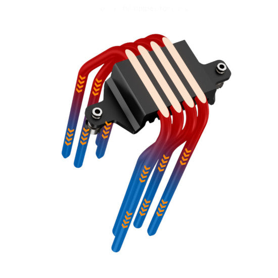 Ant Esports V4 Digital ARGB Air CPU Cooler - Black