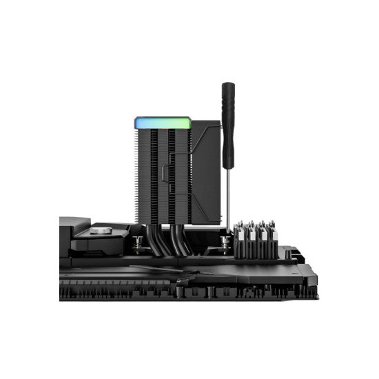 Ant Esports V4 Digital ARGB Air CPU Cooler - Black