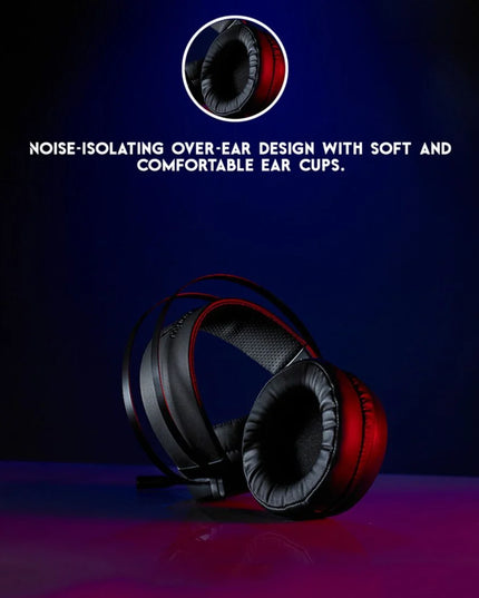 Rapoo VH310 Virtual 7.1 Channels Gaming Headphone Black