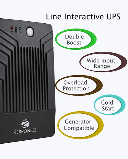 ZEBRONICS 1 KVA UPS U1200