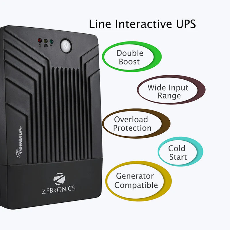 ZEBRONICS 1 KVA UPS U1200